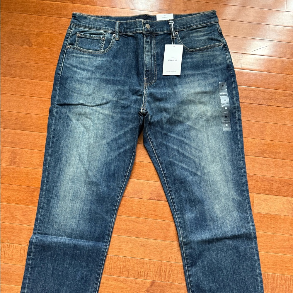 Lucky Brand Dark Blue Straight Jeans